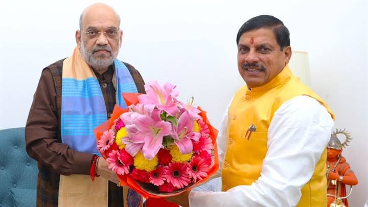 मुख्यमंत्री डॉ. मोहन यादव ने केंद्रीय मंत्री श्री अमित शाह को साइबर तहसील व्यवस्था लोकार्पित करने के लिए किया आमंत्रित